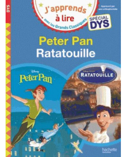 Disney - peter pan / ratatouille special dys (dyslexie)