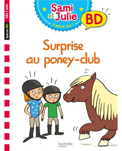 Sami et julie bd : surprise au poney club !