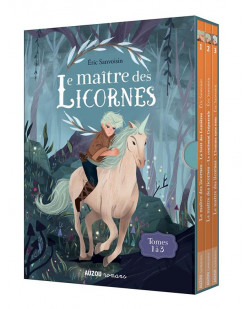Le maitre des licornes - t01 - coffret trilogie le maitre des licornes - tomes 1 a 3