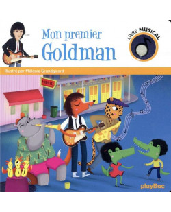Livre musical - mon premier goldman - audio