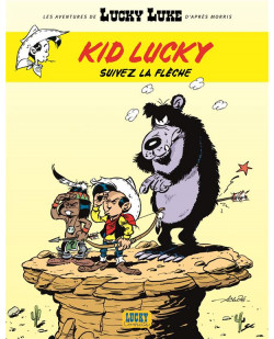 Les aventures de kid lucky d-a - t04 - les aventures de kid lucky d-apres morris  - suivez la fleche