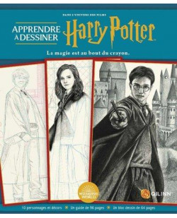 Harry potter, les livres d-act - apprendre a dessiner harry potter