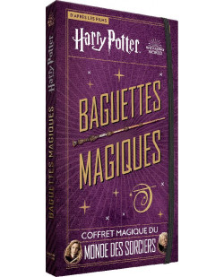 Harry potter - baguettes magiques - coffret magique du monde des sorciers