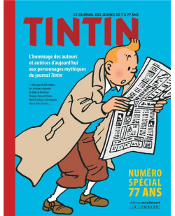 Journal tintin - special 77 ans / edition speciale (luxe)