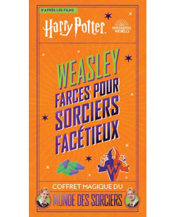Harry potter - weasley - farces pour sorciers facetieux - coffret magique du monde des sorciers