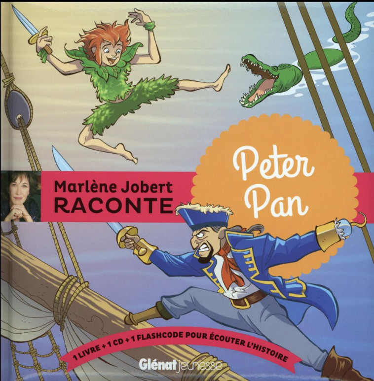 PETER PAN - JOBERT MARLENE - Glénat Jeunesse