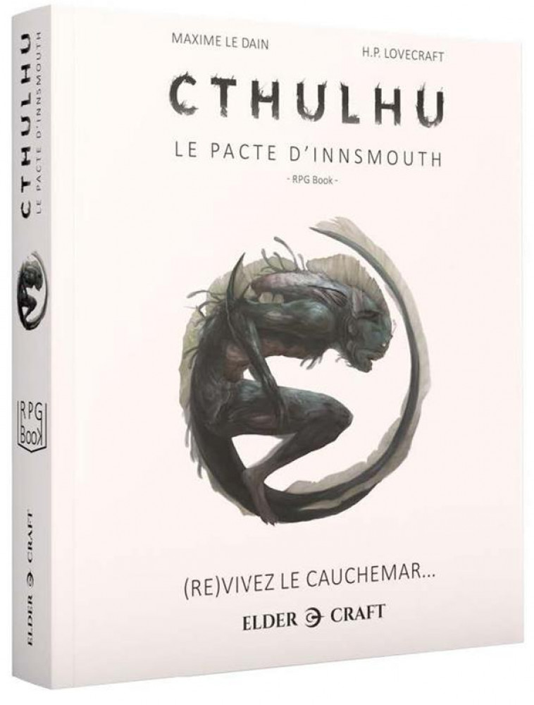 CTHULHU - LE PACTE D-INNSMOUTH - RPG BOOK - LOVECRAFT/LE DAIN - ELDER CRAFT