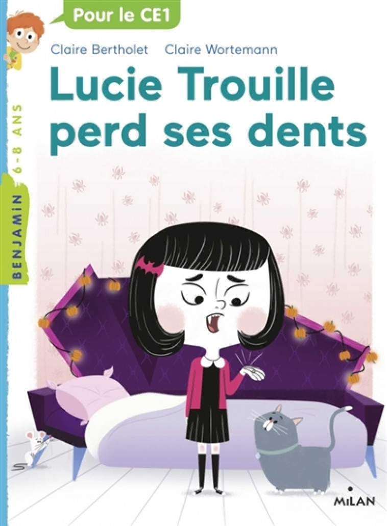 LUCIE TROUILLE PERD SES DENTS - BERTHOLET/WORTEMANN - BD Kids
