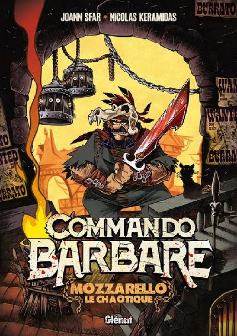 COMMANDO BARBARE, LE ROMAN ILLUSTRE - SFAR/KERAMIDAS - GLENAT