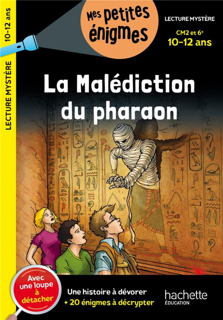 LA MALEDICTION DU PHARAON - CM2 ET 6E - CAHIER DE VACANCES 2023 - BREZINA THOMAS - HACHETTE