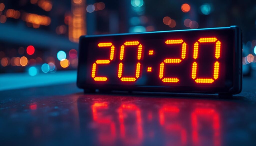 découvrez la signification spirituelle de 20h20 et son message clé. interprétez ce phénomène mystérieux pour mieux comprendre ses implications dans votre vie.