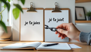 découvrez la différence entre « je te joins » et « je te joint » avec des explications claires sur l'orthographe et la conjugaison pour éviter les erreurs courantes.